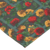 Rose Tischdecke (Schrägansicht)