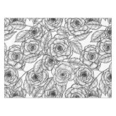 Rose Tischdecke (Vorderseite (Horizontal))