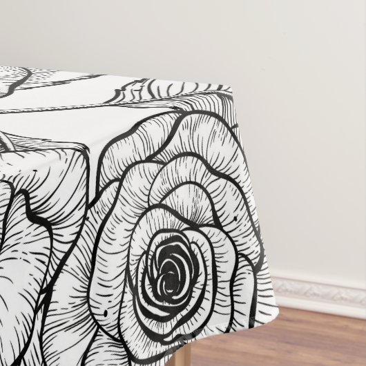 Rose Tischdecke (Beispiel)
