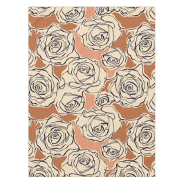 Rose Tischdecke