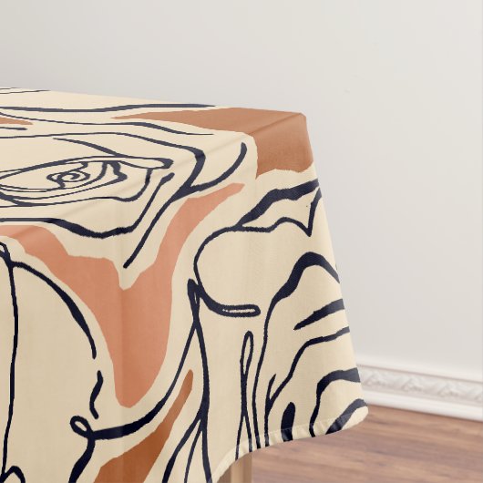 Rose Tischdecke (Beispiel)