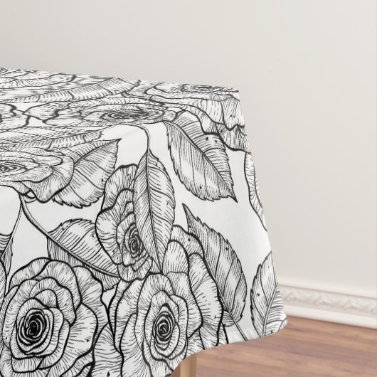 Rose Tischdecke (Beispiel)