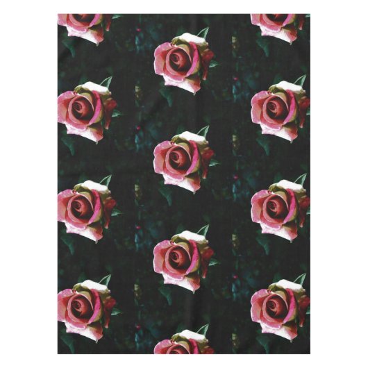 Rose Tischdecke (Vorderseite)