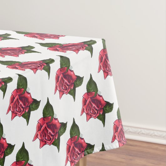 Rose Tischdecke (Beispiel)