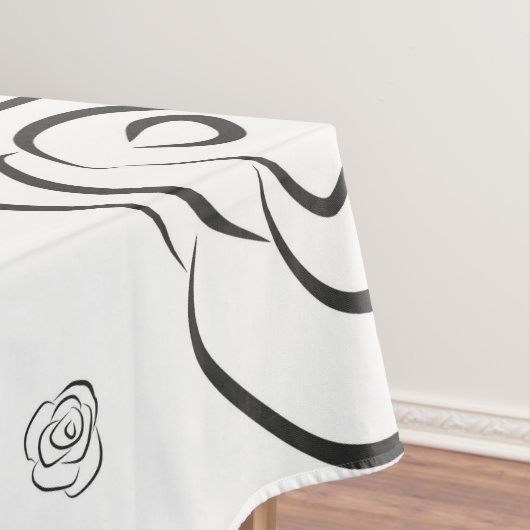 Rose Tischdecke (Beispiel)