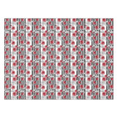 Rose Tischdecke (Vorderseite (Horizontal))