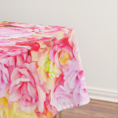 Rose Tischdecke (Beispiel)