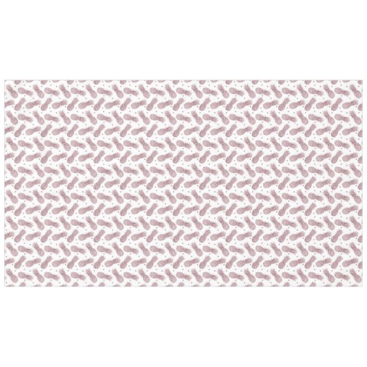 Rose Tischdecke (Vorderseite (Horizontal))