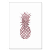 Rose Tischnummer (Rückseite)