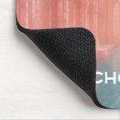 Rose Tönte Kathedrale Pool Mousepad (Ecke)