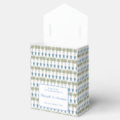 Rose Topiary Blue und White Ginger Jar Geschenkschachtel (Geöffnet)