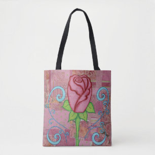 Rose Tote Bag Tasche