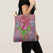 Rose Tote Bag Tasche (Von Nahem)