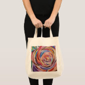 Rose Tote Bag Tragetasche (Vorderseite (Produkt))