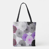 Rose Tote Tasche (Rückseite)