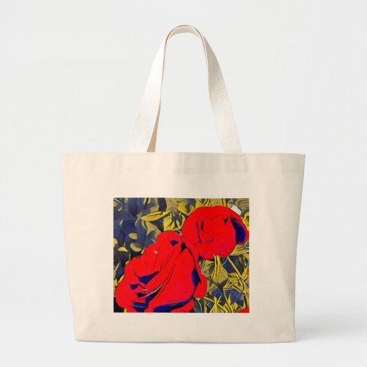 Rose Tote Tasche (Vorne)