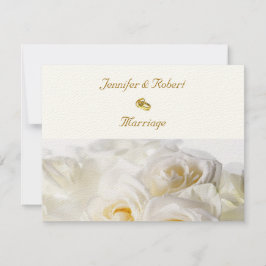 Rose träumen Einladung Hochzeit