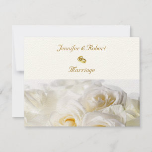 Rose träumen Einladung Hochzeit