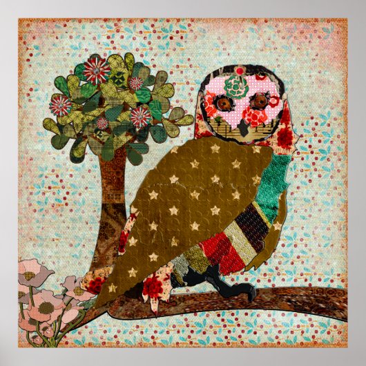 Rose Traumhaft Vintage Poster (Vorne)