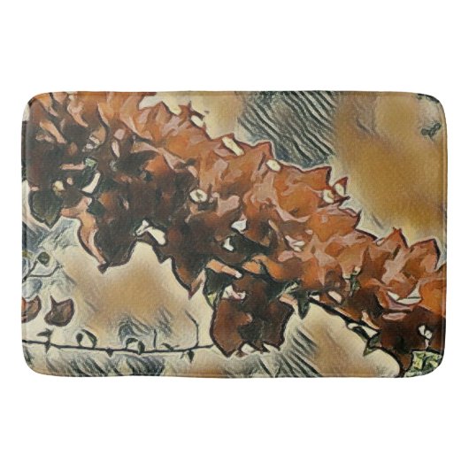 Rose Tree Art Badematte (Vorderseite)