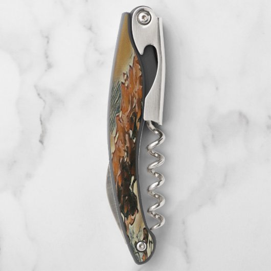 Rose Tree Art Kellnermesser (Rückseite)