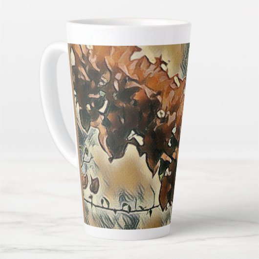 Rose Tree Art Milchtasse (Linke Ecke)