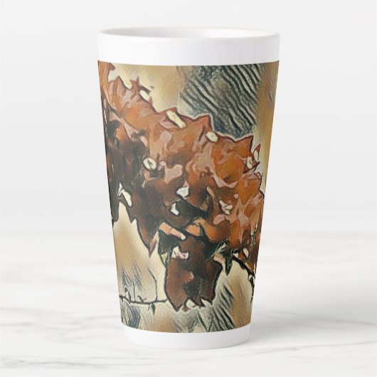 Rose Tree Art Milchtasse (Vorderseite)