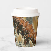 Rose Tree Art Pappbecher (Rückseite)