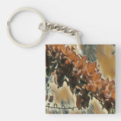 Rose Tree Art Schlüsselanhänger (Vorderseite)