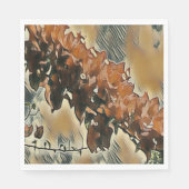 Rose Tree Art Serviette (Vorderseite)