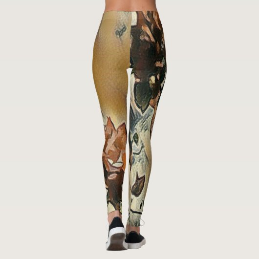 Rose Tree Leggings (Rückseite)
