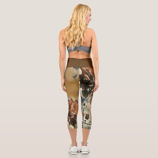 Rose Tree Leggings (Rückseite)