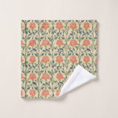 Rose Trellis Badhandtuch Set (Waschlappen)