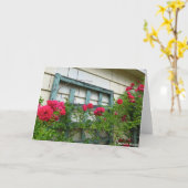 Rose Trellis - Martha's Vineyard Card Karte (Gelbe Blume)