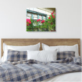 Rose Trellis - Martha's Vineyard Leinwanddruck (Insitu (Schlafzimmer))