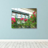 Rose Trellis - Martha's Vineyard Leinwanddruck (Insitu (Holzboden))