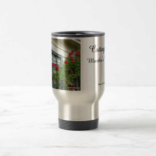 Rose Trellis - Martha's Vineyard Reisebecher (Mittel)