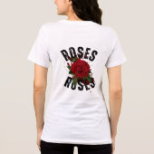 Rose Tri-Blend Shirt (Rückseite)