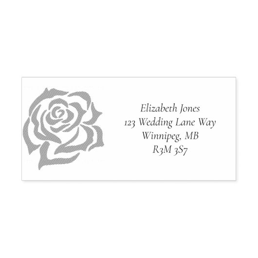 Rose Tribal Regency Permastempel (Design)