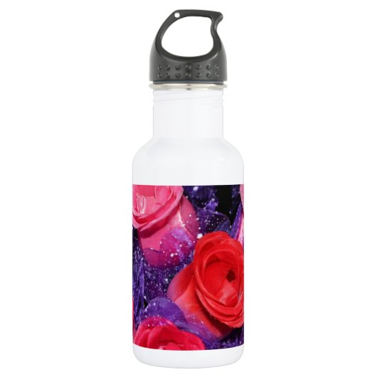 Rose Trinkflasche (Vorderseite)