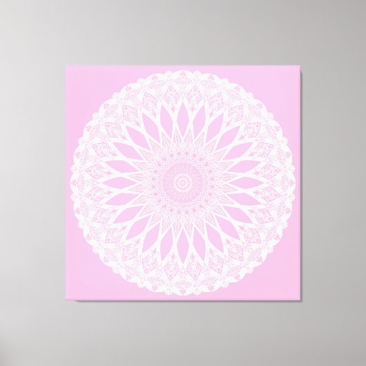 Rose Tristyns Mandala Leinwanddruck (Vorderseite)