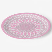 Rose Tristyns Mandala Pappteller (Schrägansicht)