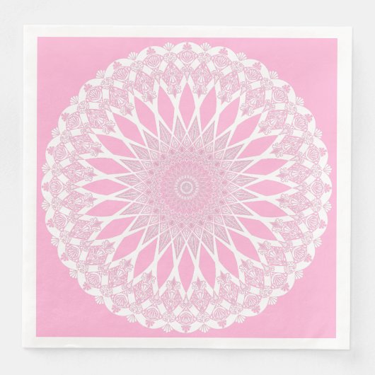 Rose Tristyns Mandala Serviette (Vorderseite)