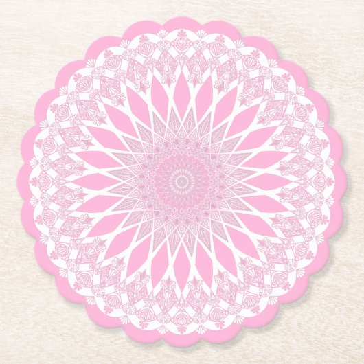 Rose Tristyns Mandala Untersetzer (Vorderseite)