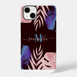 Rose Tropische Blätter Case-Mate iPhone 14 Plus Hülle