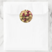 Rose & Tulip Umschlag Aufkleber Stickers (Tasche)