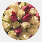 Rose & Tulip Umschlag Aufkleber Stickers (Vorderseite)