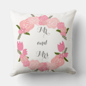 Rose, Tulips, Blume Wreath und Mrs. Kissen (Rückseite)