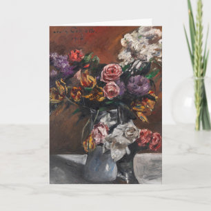 Rose, Tulips und Lilacs   Lovis Corinth Karte