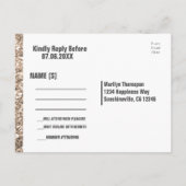 Rose | UAWG | Einladungspostkarte (Rückseite)